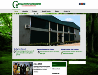 greengates-specialties.com screenshot