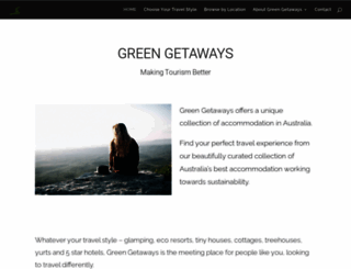 greengetawaysaustralia.com.au screenshot