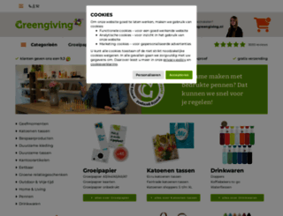 greengiving.nl screenshot