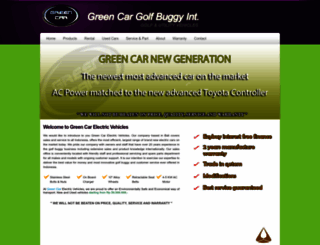 greengolfbuggy.com screenshot