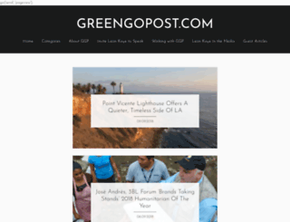 greengopost.com screenshot
