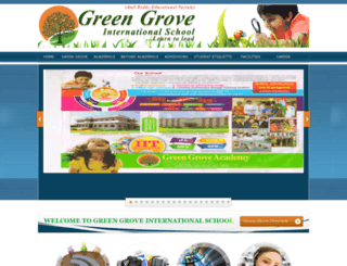 greengroveinternationalschools.com screenshot