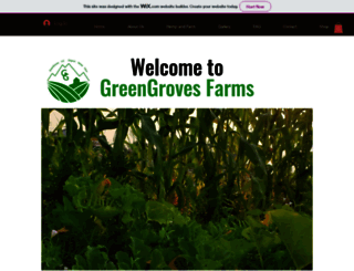 greengrovesfarms.com screenshot