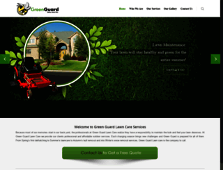 greenguardlawncare.com screenshot