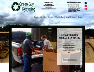 greenguyrecycling.com screenshot