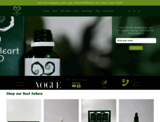 greenheart-cbd.myshopify.com screenshot