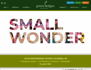 greenhedges.org screenshot