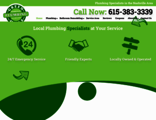 greenhillsplumbingtn.com screenshot