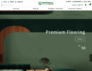 greenhilltimbers.com.au screenshot