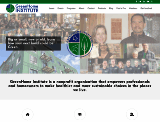 greenhomeinstitute.org screenshot