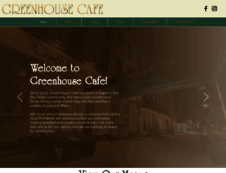 greenhousecafe.com screenshot