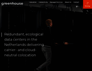 greenhousedatacenters.nl screenshot