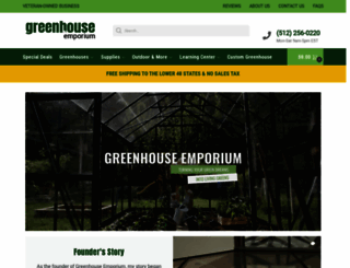 greenhouseemporium.com screenshot