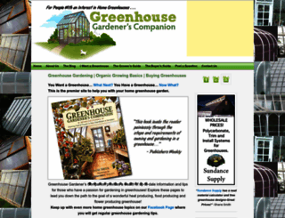 greenhousegarden.com screenshot