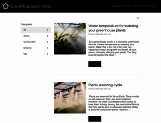greenhousekit.com screenshot