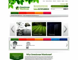 greenhousewarehouse.com screenshot