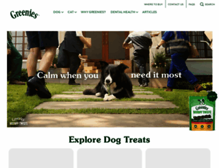 greenies.com screenshot