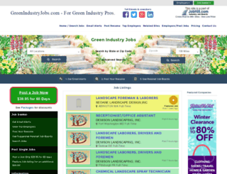 greenindustryjobs.com screenshot