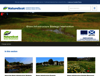 greeninfrastructurescotland.scot screenshot