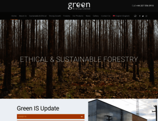 greenis.co.uk screenshot