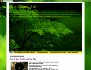 greenislandherbs.blogspot.com screenshot
