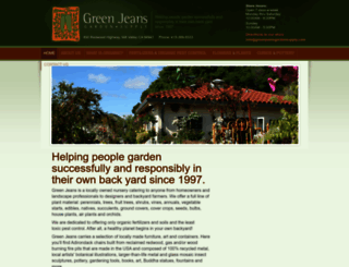 greenjeansgardensupply.com screenshot