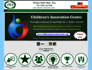 greenkidsnow.org screenshot