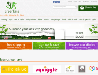 greenkins.com screenshot
