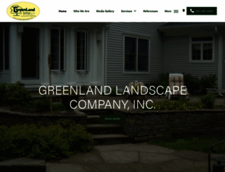 greenlandlandscape.com screenshot