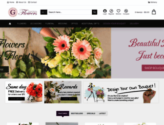 greenlaneflowers.co.nz screenshot