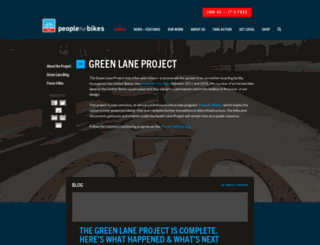 greenlaneproject.org screenshot