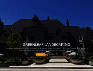 greenleaflandscapeinc.com screenshot
