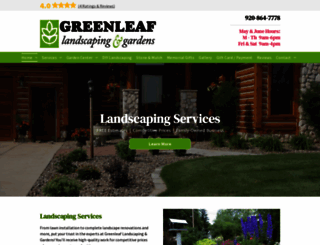 greenleaflandscaping.com screenshot