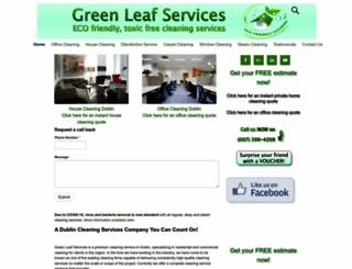 greenleafservices.ie screenshot
