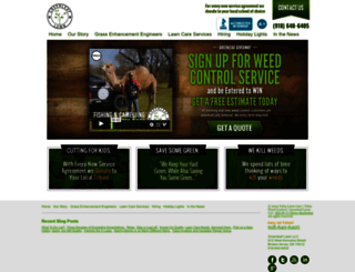 greenleafweedcontrol.com screenshot