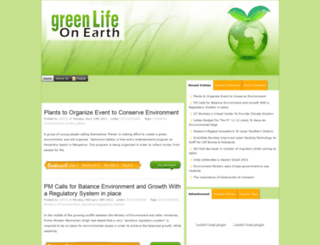 greenlifeonearth.mylovetechnology.com screenshot