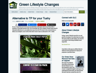 greenlifestylechanges.com screenshot