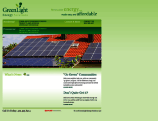 greenlightenergysolutions.com screenshot