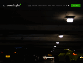 greenlightinsurance.co.uk screenshot