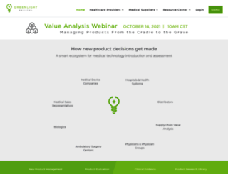 greenlightmedical.com screenshot