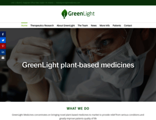 greenlightmedicines.com screenshot