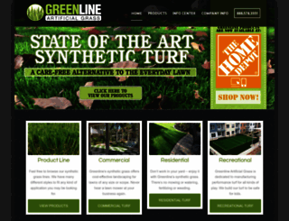greenlineartificialgrass.ca screenshot