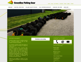 greenlinefishinggear.com screenshot