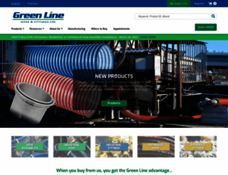 greenlinehose.com screenshot