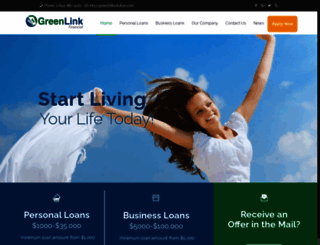 greenlinkfunding.com screenshot