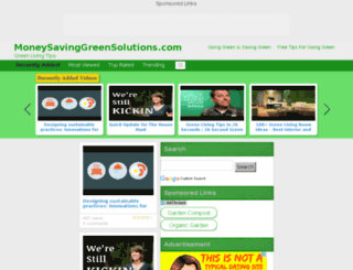 greenlivingarticledirectory.com screenshot