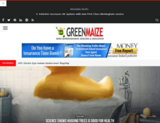 greenmaize.com screenshot