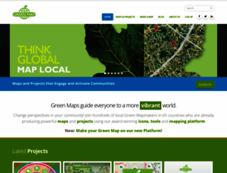 greenmap.com screenshot