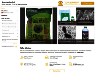 greenmaxagrotech.com screenshot
