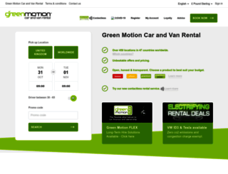 greenmotion.co.uk screenshot